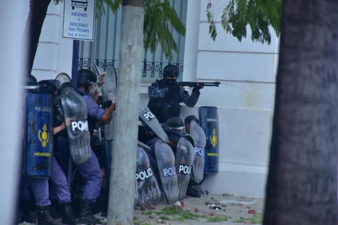 Archivo - Policía en Argentina