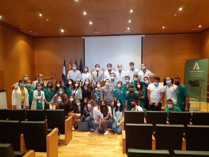Acto de bienvenida al alumnado de Ciencias de la Salud.