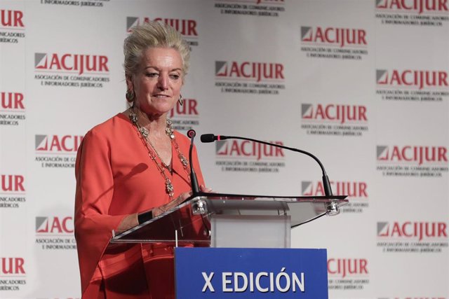 La presidenta de la Sala Cuarta del Supremo, María Luisa Segoviano