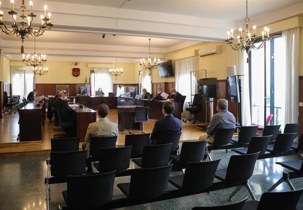 Imagen de archivo de la primera sesión del juicio