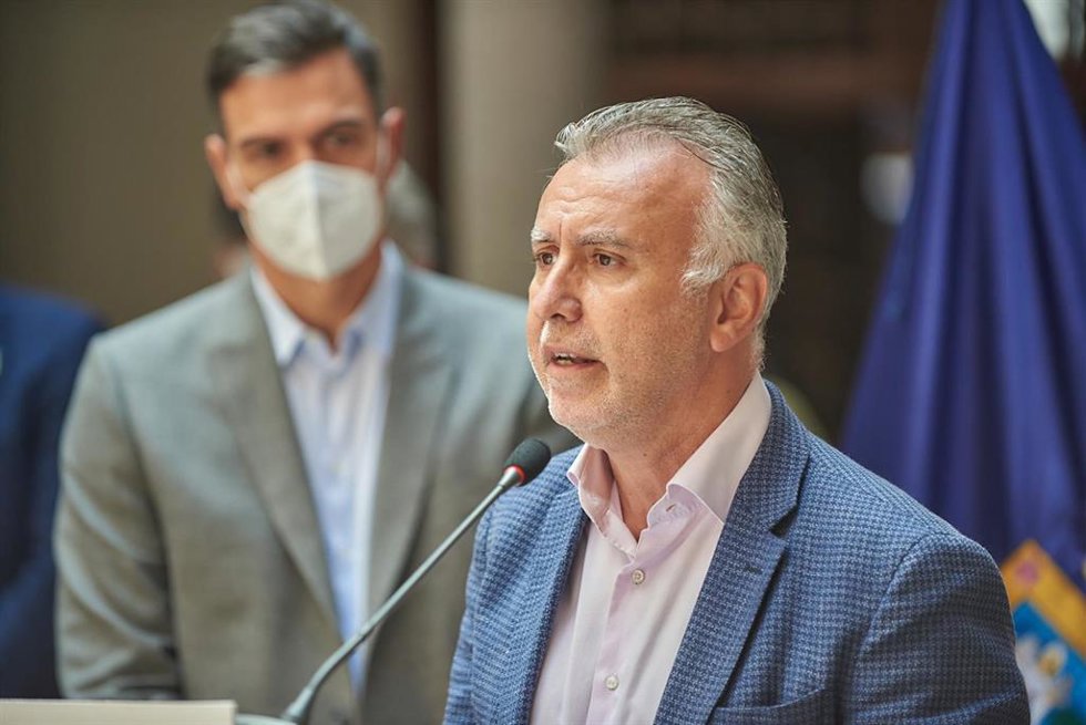 El presidente de Canarias, Ángel Víctor Torres