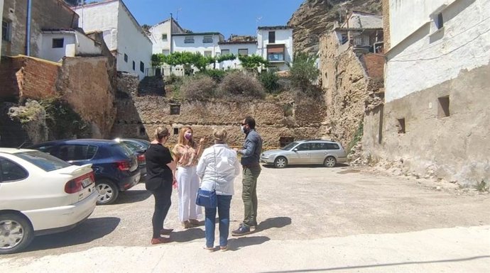 Falces comienza la obra de consolidación de la zona de 'El Vago'.