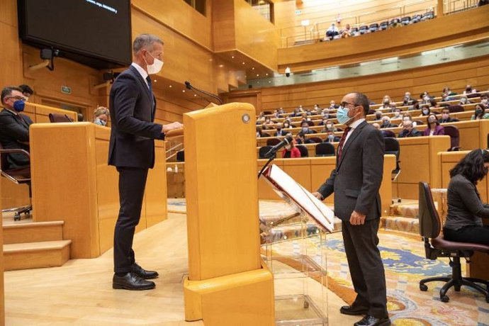 Luis Rey toma posesión como senador del PSOE por Soria.