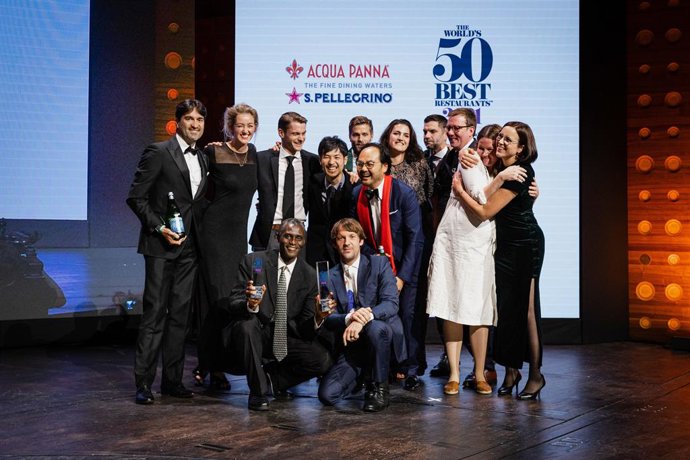 René Redzepi and the team from Noma: The Worlds Best Restaurant 2021, sponsored by S.Pellegrino & Acqua Panna