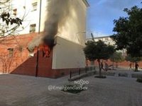 Herida una mujer de 59 años en un incendio de vivienda en Castilleja de la Cuesta (Sevilla)