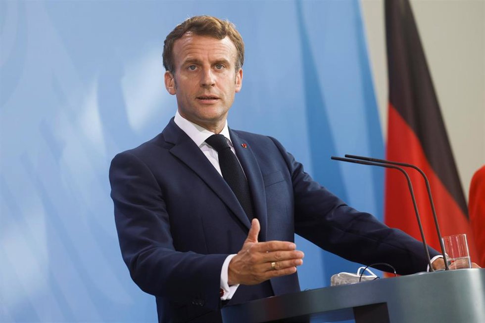 Archivo - El presidente de Francia, Emmanuel Macron  