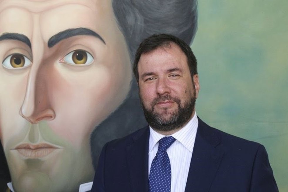 Archivo - Yván Gil, designado por Venezuela como encargado de negocios ante la UE.