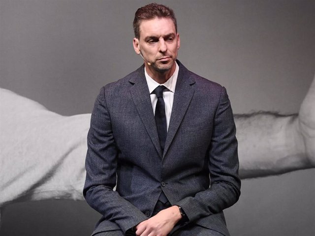 Pau Gasol, durante la comparecencia en la que ha anunciado su retirada del baloncesto profesional