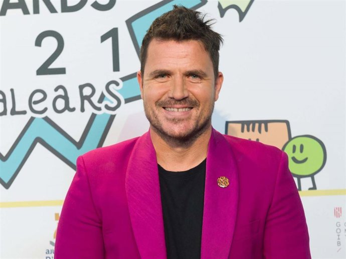 Dani Martín posa en la alfombra roja de los nominados a LOS40 MUSIC AWARDS 2021