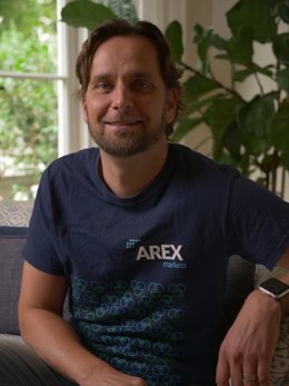 El confundador de Arex Markets, Perttu Jalkanen.