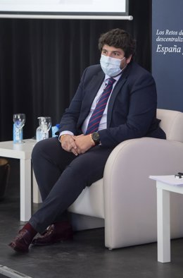 Archivo - El presidente de la Región de Murcia, Fernando López Miras