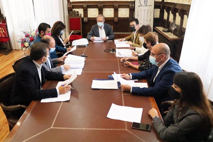 Reunión de la Junta de Gobierno del Ayuntamiento de Valladolid.