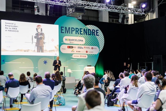 Sesión sobre emprendimiento en BizBarcelona.