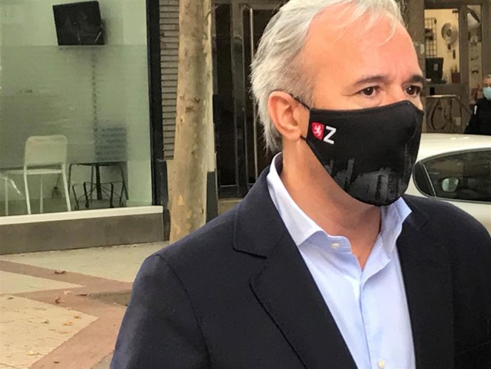 El alcalde de Zaragoza, Jorge Azcón