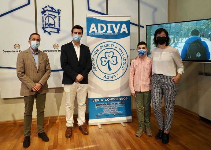 Javier García (i), David Esteban, Óscar y Carmen Téllez.