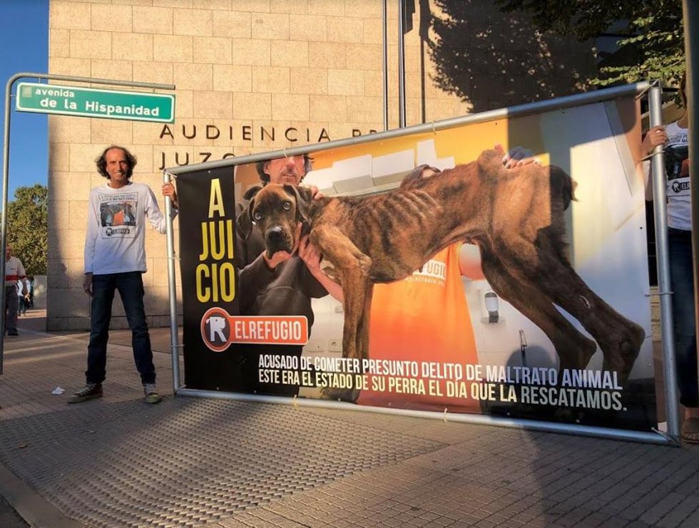 Archivo - El presidente de la Plataforma El Refugio, Nacho Paunero