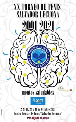 Cartel del Torneo de Tenis Salvador Lecuona