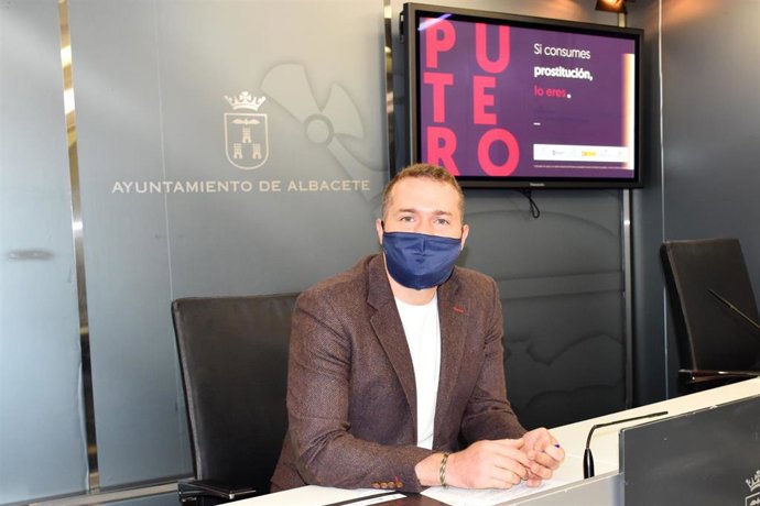 El concejal de Igualdad de Albacete, Manu Martínez