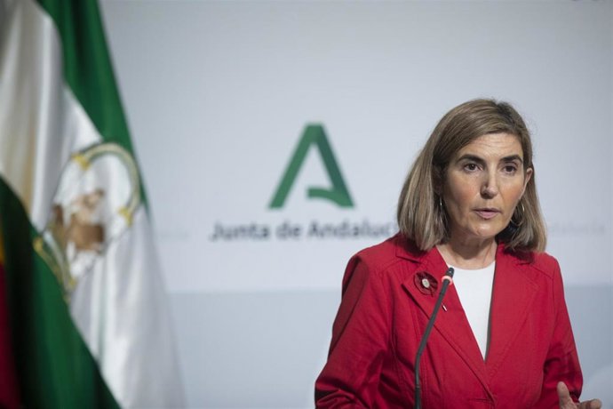 La consejera de Empleo y Trabajo Autónomo, Rocío Blanco