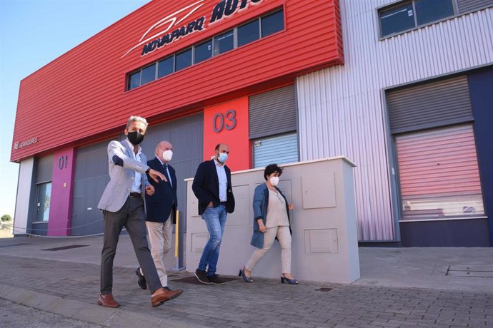 Visita al parque empresarial de Carrión