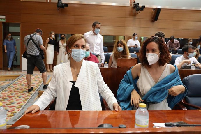 Archivo - La portavoz de Más Madrid en la Comunidad y líder de la oposición,Mónica García