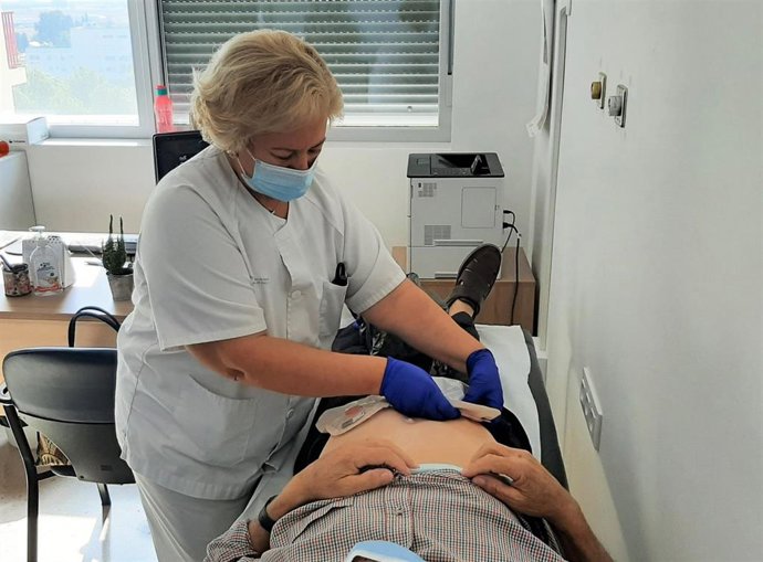 Consulta de Ostomía del Hospital Infanta Elena de Huelva.