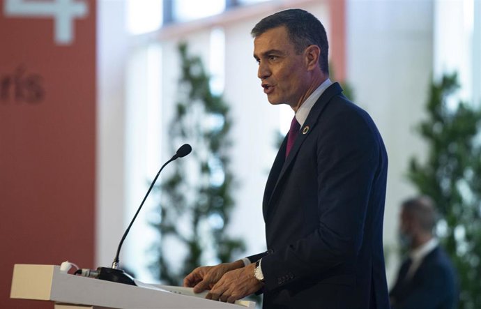 El presidente del Gobierno, Pedro Sánchez, interviene en la inauguración oficial del I Foro Urbano de España y el III Foro de Gobiernos Locales, a 5 de septiembre del 2021 en Sevilla (Andalucía)