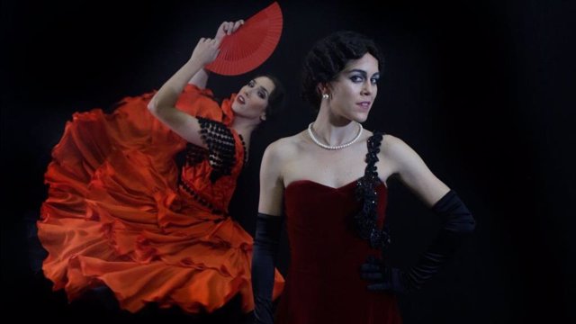 Archivo - Las protagonistas del espectáculo de danza 'La bella Otero'