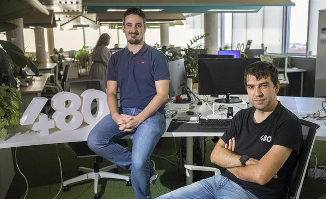 Alfredo R. Cebrián y Sergio Aguado, fundadores de Cuatroochenta