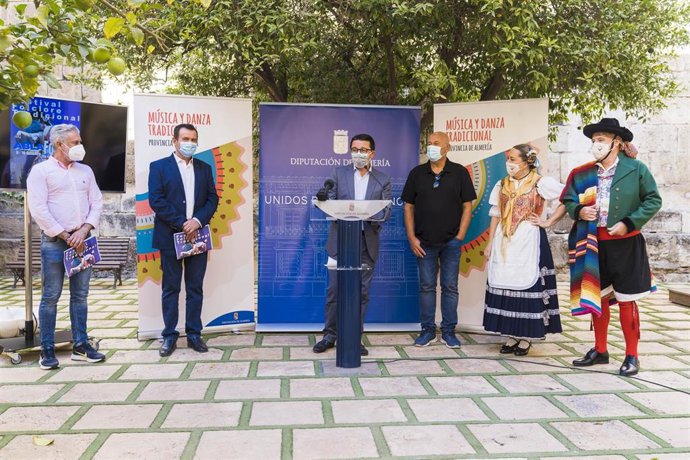 Presentación del Festival de Música Tradicional de la Diputación de Almería.