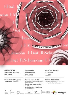 Cartel del segundo concierto del ciclo Trui Teatre.