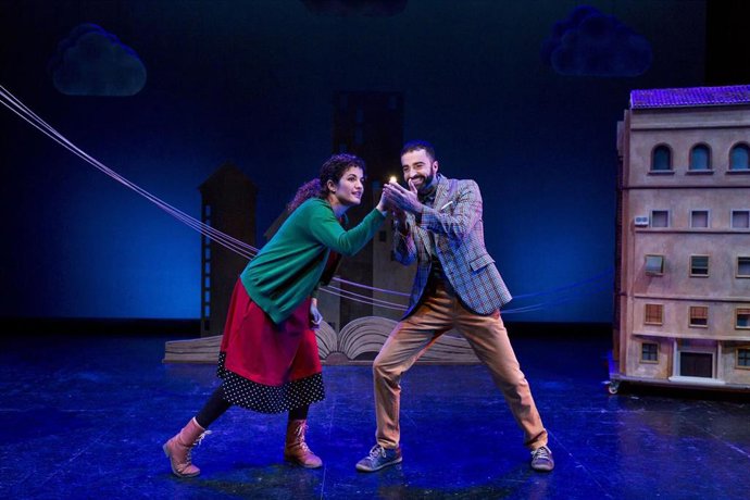 Archivo - Obra de teatro 'Debajo del tejado'.