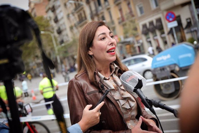 La presidenta de Cs a Barcelona, Luz Guilarte