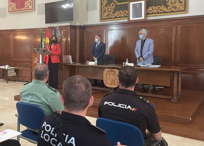 Clausura de la jornada sobre trata