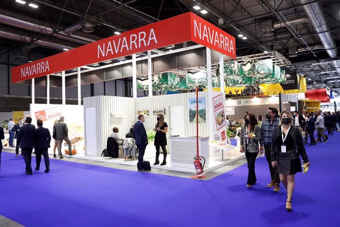 Stand de Navarra en la la feria Fruit Attraction de Madrid