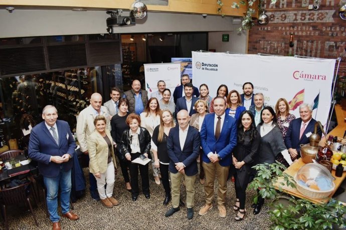 Acto de la delegación de la provincia de Valladolid en México.