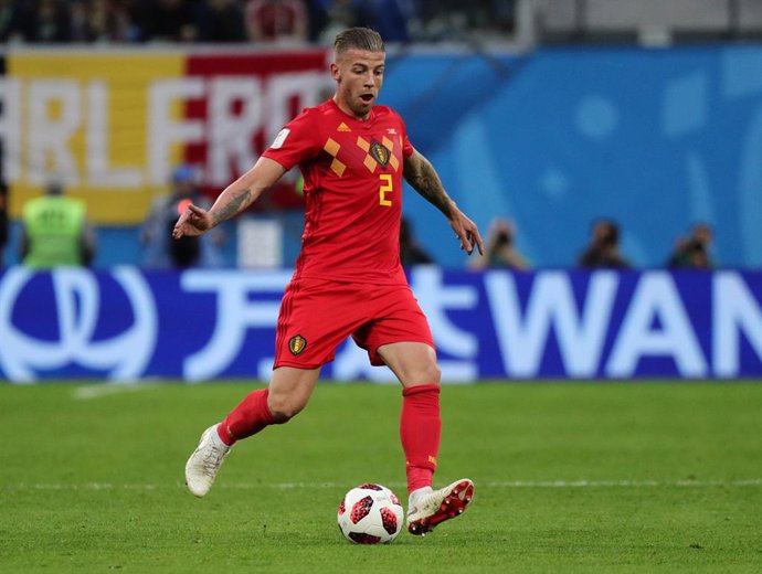 Archivo - FILED - 10 July 2018, Russia, Saint Petersburg: Belgium's Toby Alderweireld in action during the FIFA World Cup semi final soccer match between France and Belgium at Gazprom Arena. Tottenham defender Toby Alderweireld extended his contract Fri