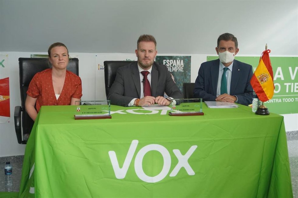 Adrián Trashorras en rueda de prensa