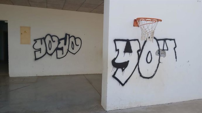 Pintada vandálica en Llucmajor.