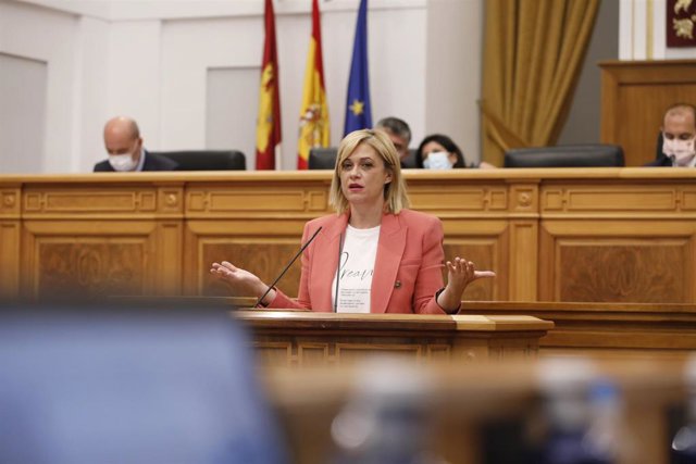 La presidenta del Grupo Parlamentario Ciudadanos, Carmen Picazo.