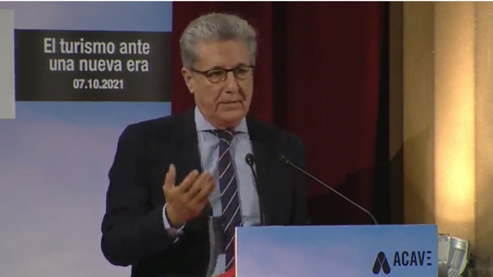 El presidente de ACAVE, Martí Sarrate, en la presentación del XXI Foro Acave