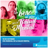 Foto: Neuraxpharm lanza la tercera edición del reto solidario 'Un beso por la salud mental'