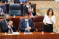 Ayuso dice que le da "vergüenza" ir por el mundo "pidiendo perdón" por las políticas fiscales de Sánchez