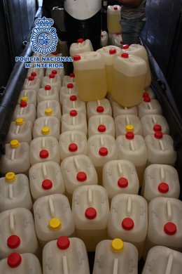 Combustible intervenido.