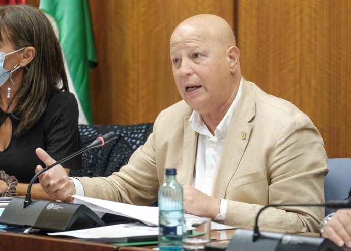 El consejero de Educación y Deporte de la Junta de Andalucía, Javier Imbroda 