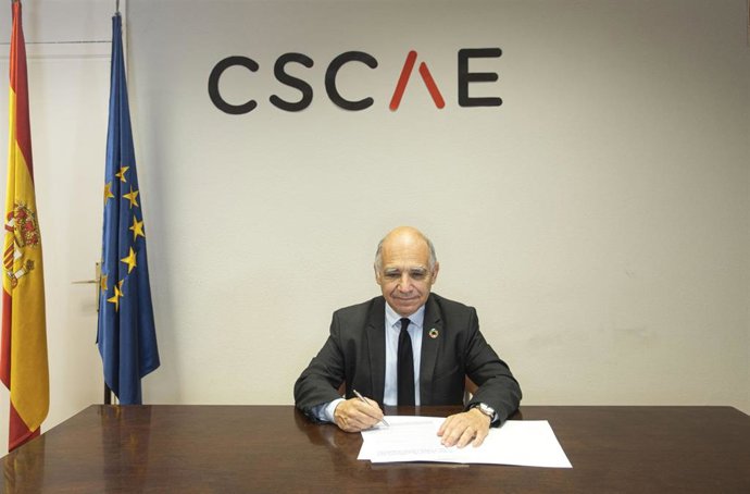 Lluis Comerón, presidente de CSCAE