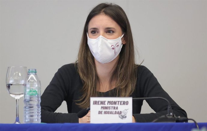La ministra de Igualdad, Irene Montero.