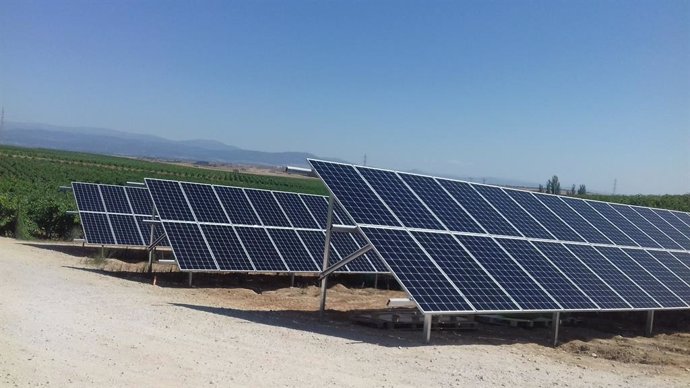 Placas fotovoltaicas de bodegas González Byass