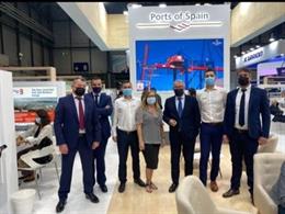 Caicedo, presidente de la APA, en su reunión con el sector logístico en Fruit Attraction