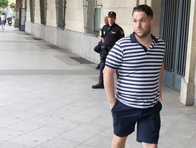 Archivo - José Ángel Prenda, miembro de la Manada, a su llegada a los juzgados de Sevilla